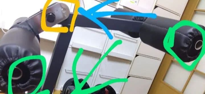 ボディソリッド　インクラインベンチ＋足オプション　アジャスタブルベンチ