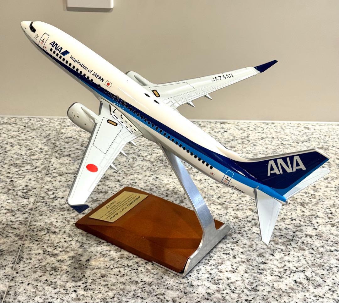 希少 全日空商事 ANA ボーイング737-800 1/100 B737 航空