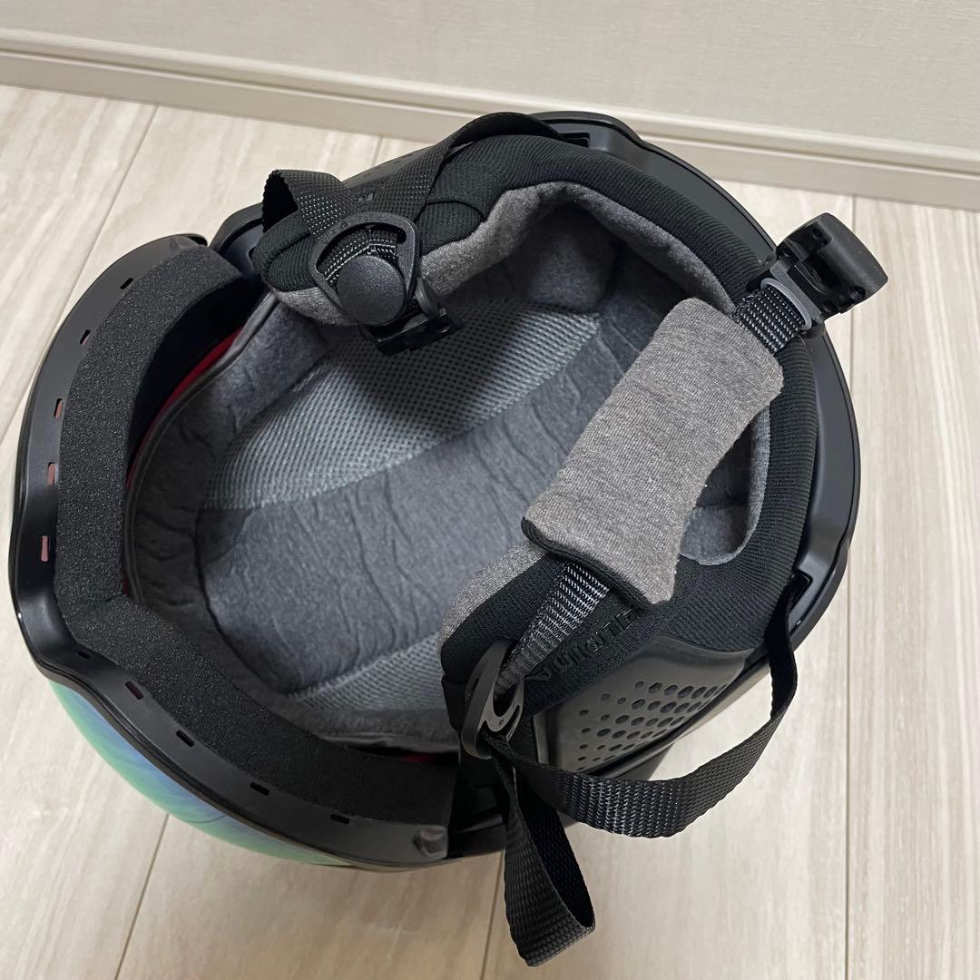 【美品】ALPINA スキーヘルメット ゴーグル付き