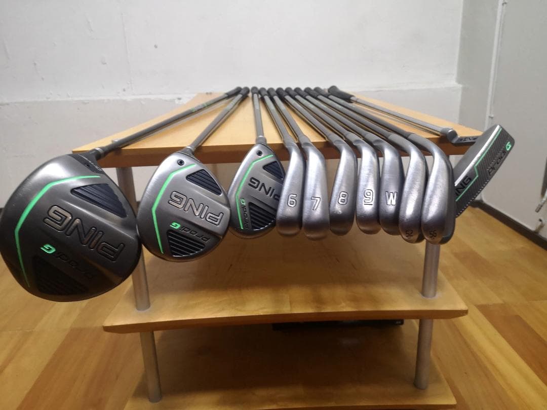 PING Prodi G ジュニア用クラブ11本／バッグフルセット