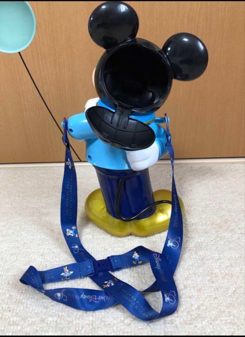 WDW 50th ミッキー　ポップコーン　バケット　ディズニー