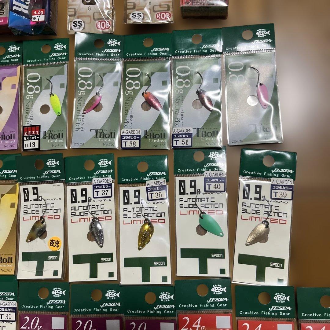 新品未使用品　トラウトエリア用ルアー　53個セット