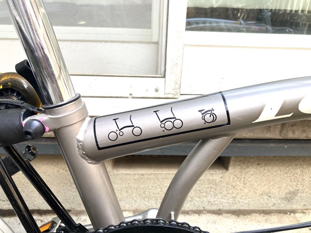 パ*オ様 Brompton ブロンプトン　折りたたみ自転車 20インチ シルバー