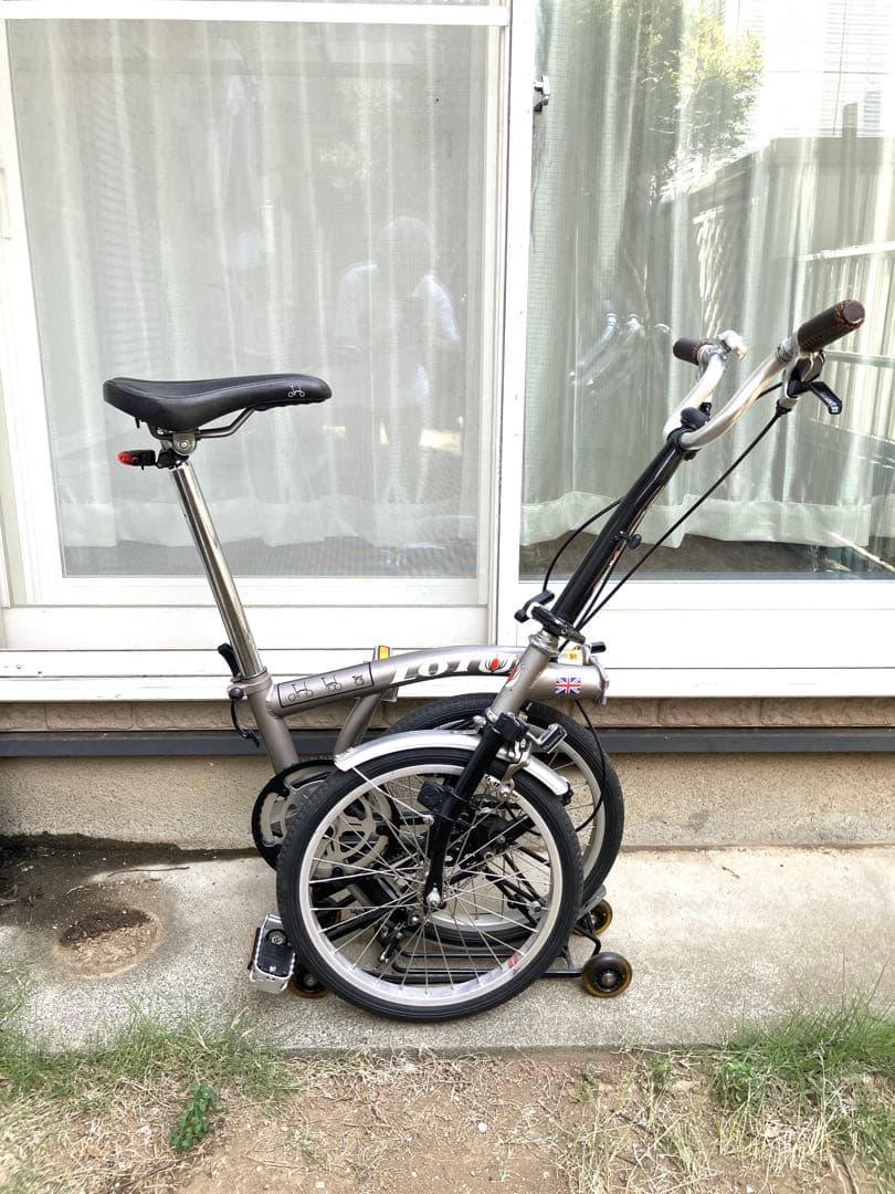 パ*オ様 Brompton ブロンプトン　折りたたみ自転車 20インチ シルバー