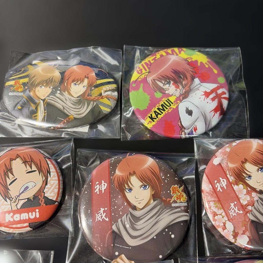 銀魂　神威　缶バッジ　10点セット　キャラポップストア　3年Z組　文化祭　季節