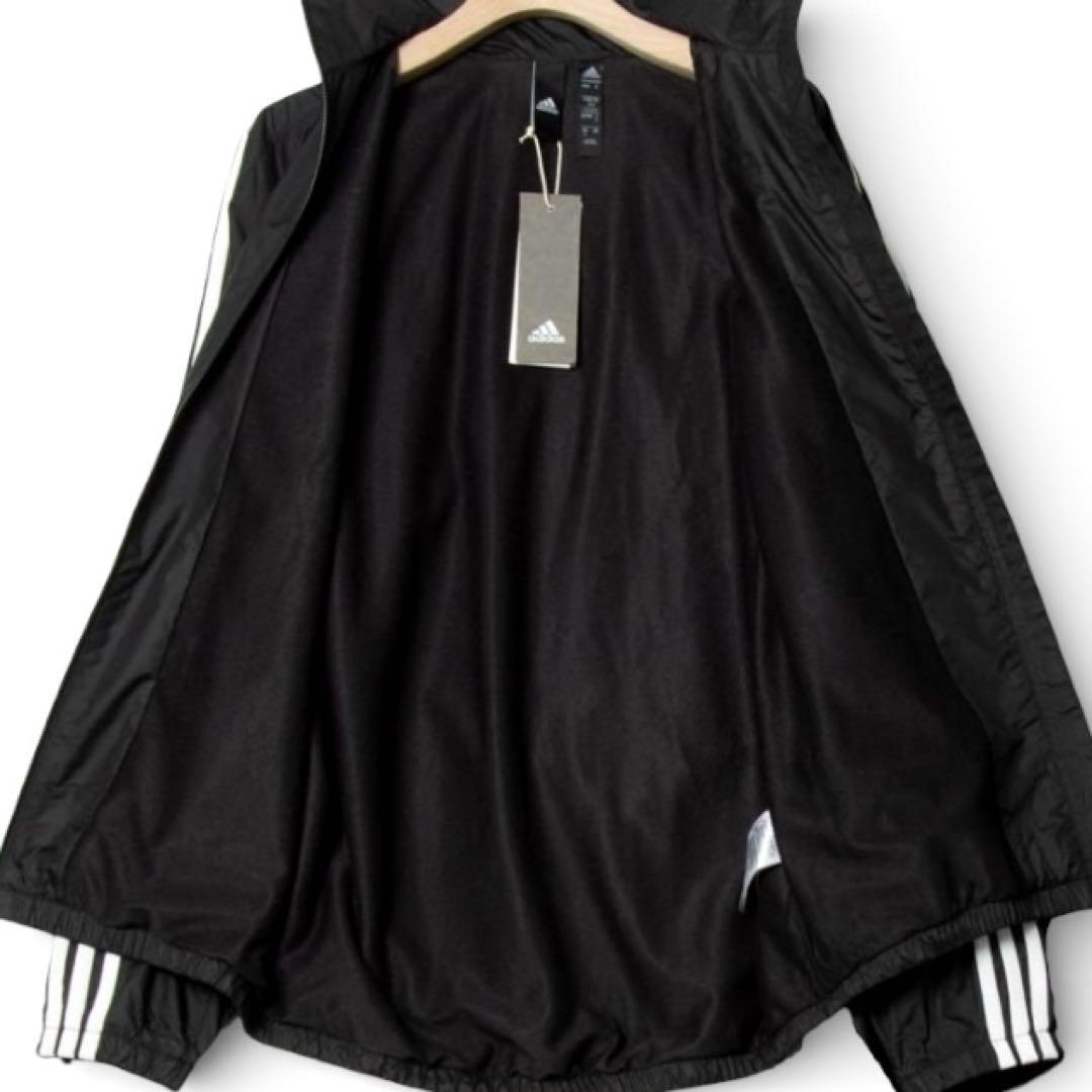 【未使用】タグ付き アディダス スリーストライプ ウィンドブレーカー 上下セット