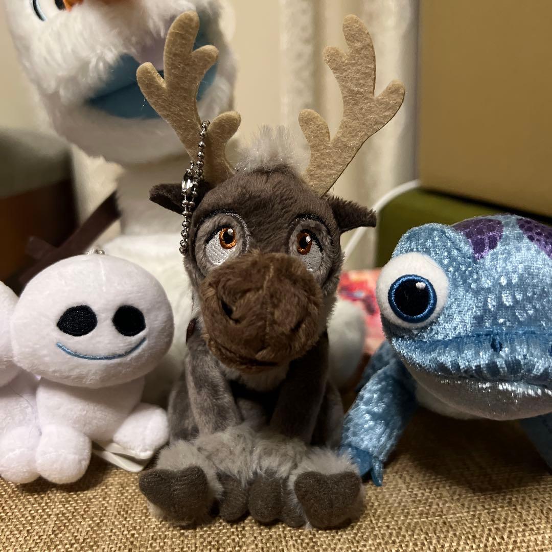 アナ雪　 ぬいぐるみ4体セット