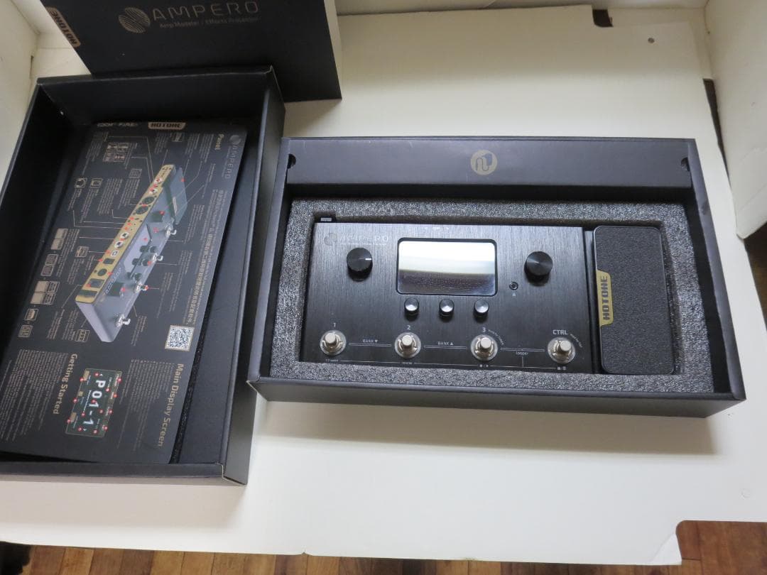 Hotone Ampero ギターエフェクター