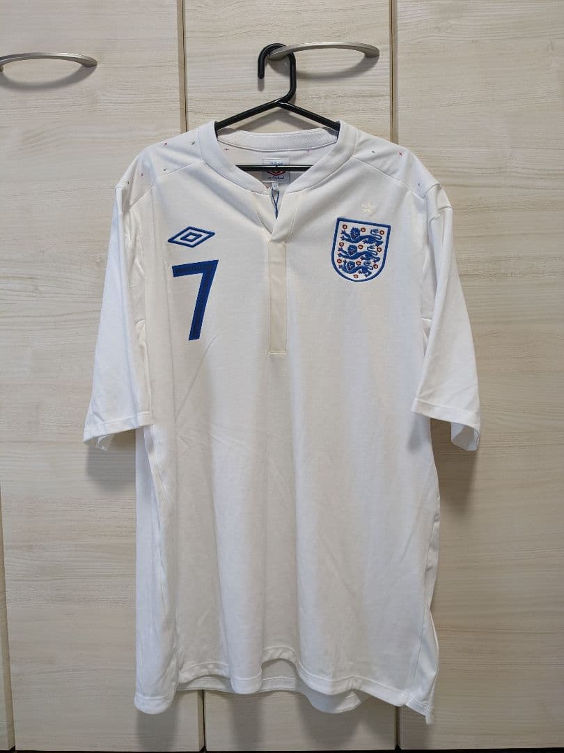 ２０１０シーズン　イングランド代表　ベッカム　ユニフォーム