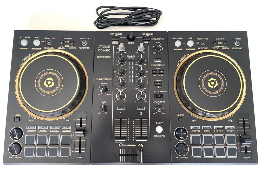 Pioneer DDJ-400 限定カラー(ゴールド) 動作確認済み