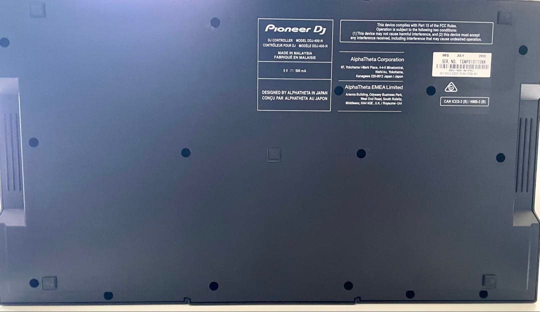 Pioneer DDJ-400 限定カラー(ゴールド) 動作確認済み