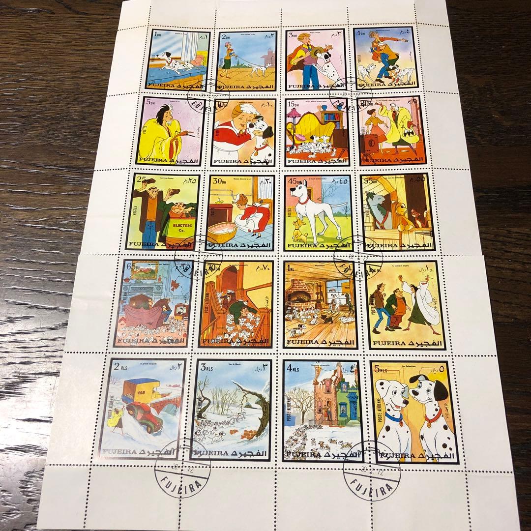 ディズニー　他　外国切手　157枚