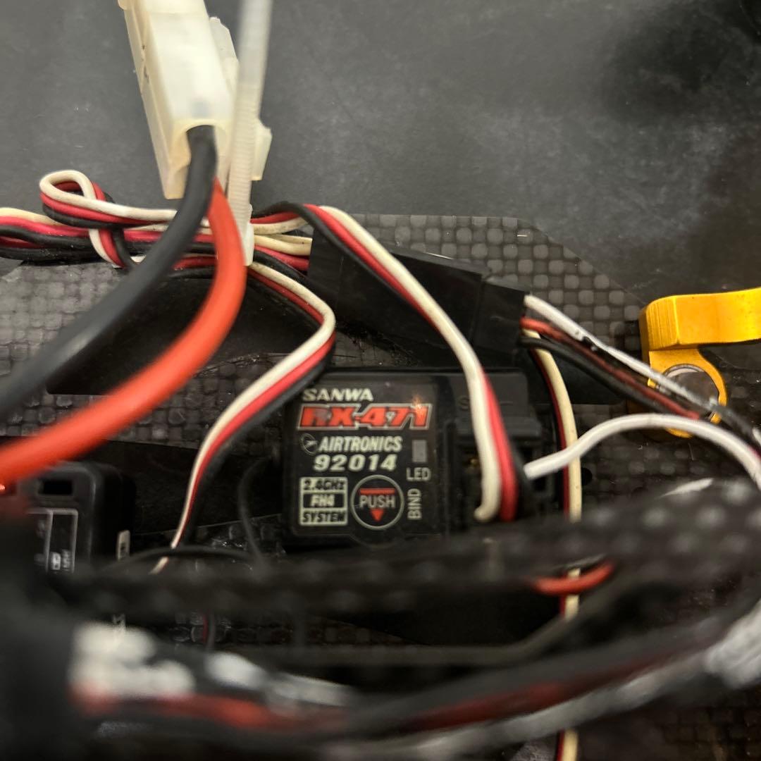 ラジドリ　TA-05 VDF　ゴールド　魔改造シャーシ　2駆　ＲＷＤ化