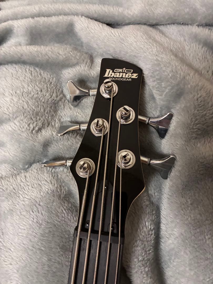 雪*。様 Ibanez GIOシリーズ 5弦エレキベース Black GSR20