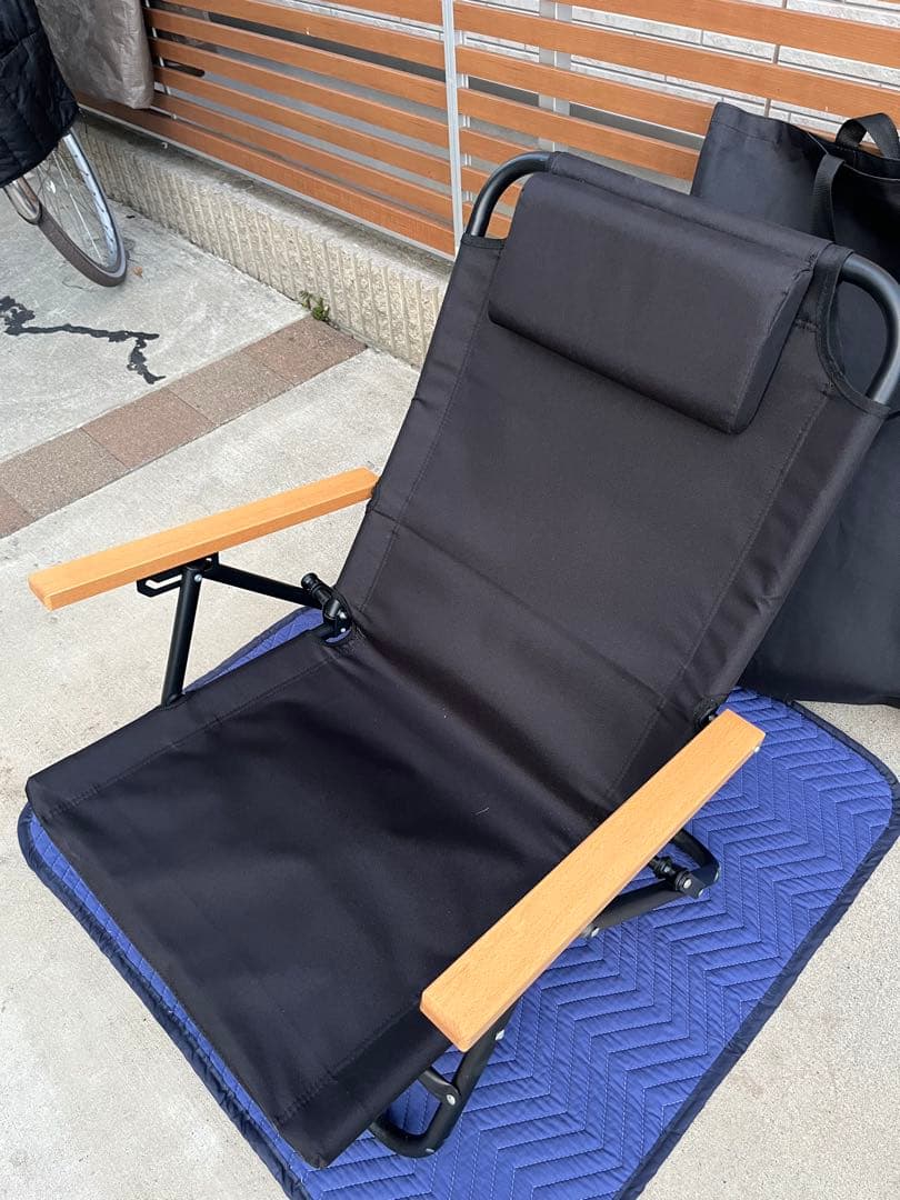 フィールドア（FIELDOOR）　リクライニングチェア　2台