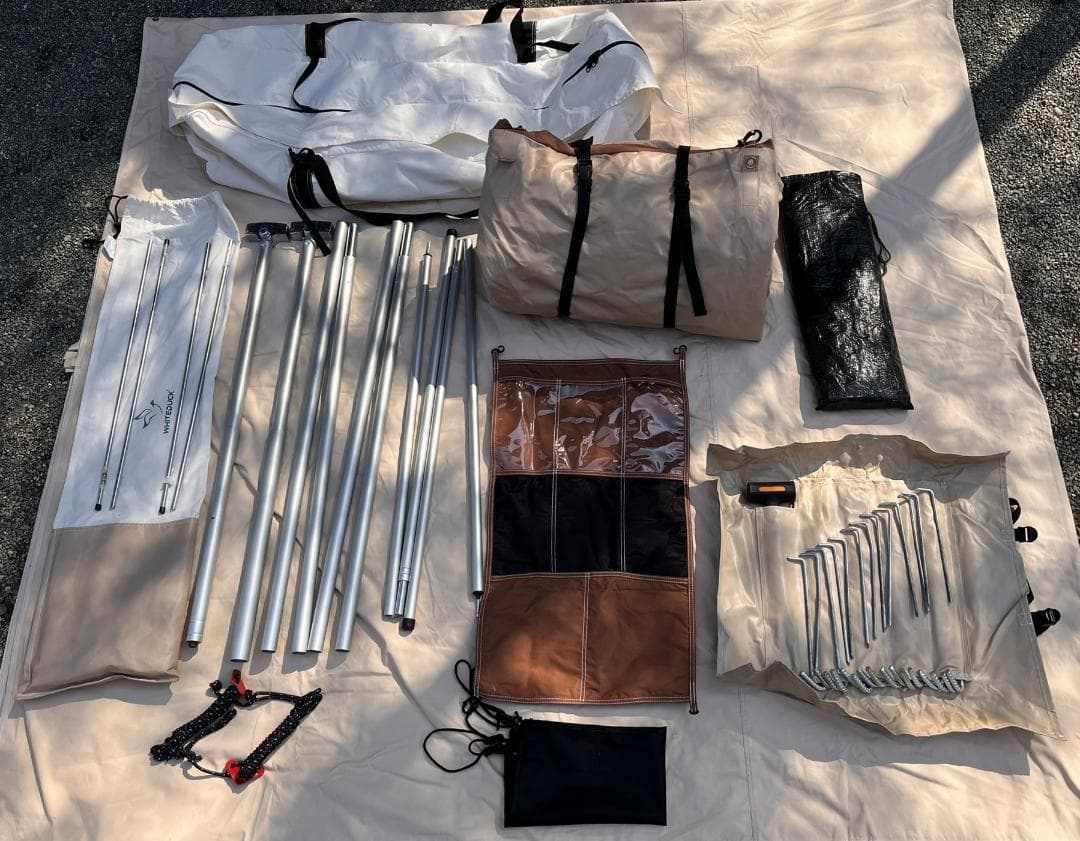 ホワイトダックプロタ4　コットンテント　4人用