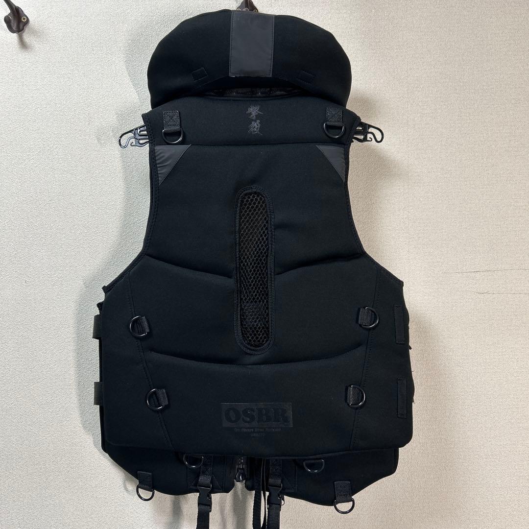 美品　撃投ボディプロテクター2 ライフジャケット