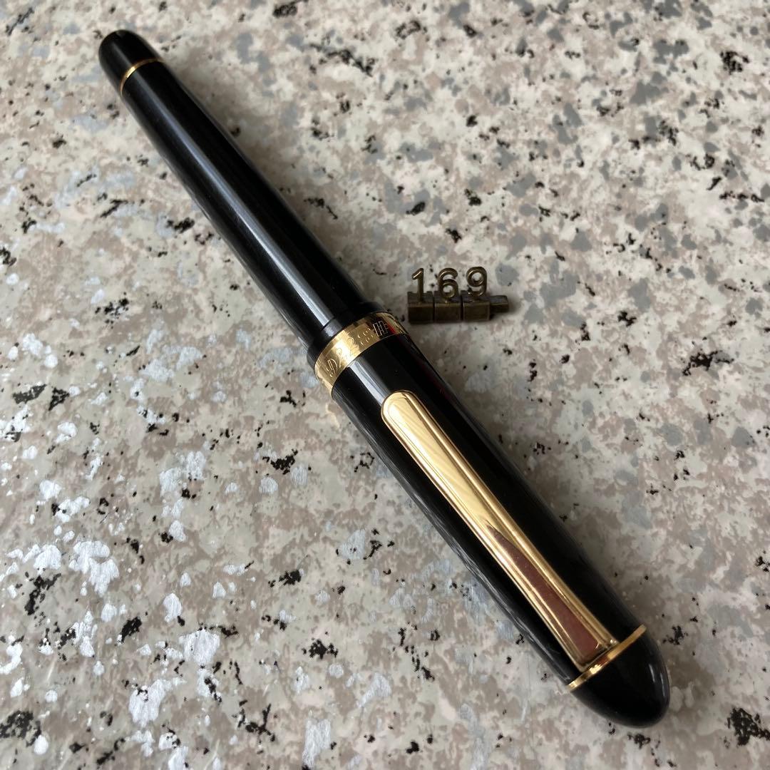 #169 オーバーホール済み 万年筆 PLATINUMプラチナ 3776 14k