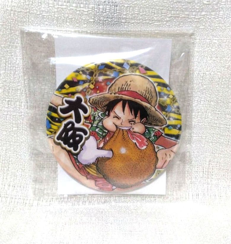ワンピース Hello,ONE PIECE 大阪限定 缶バッジ ルフィ