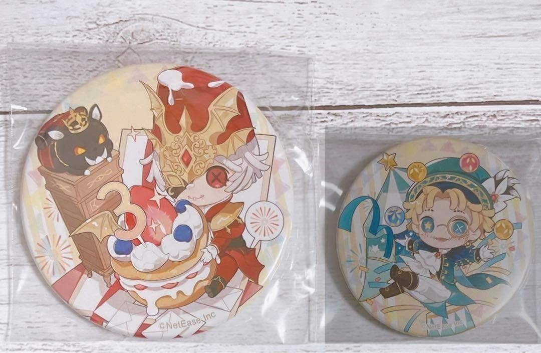 【断捨離中】第五人格 スイパラ 3周年 抽選 A賞 缶バッジ ポストマン