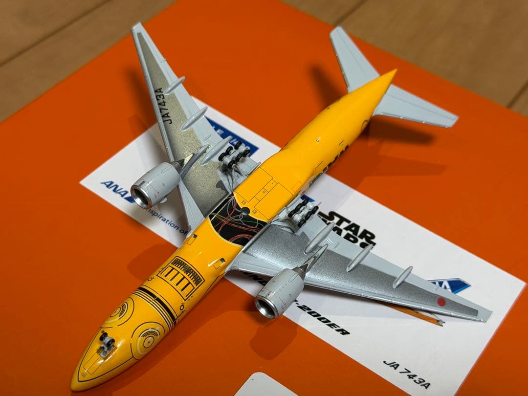 航空機・ヘリコプター JC WINGS 1/400 ANA C3PO JET JA743A
