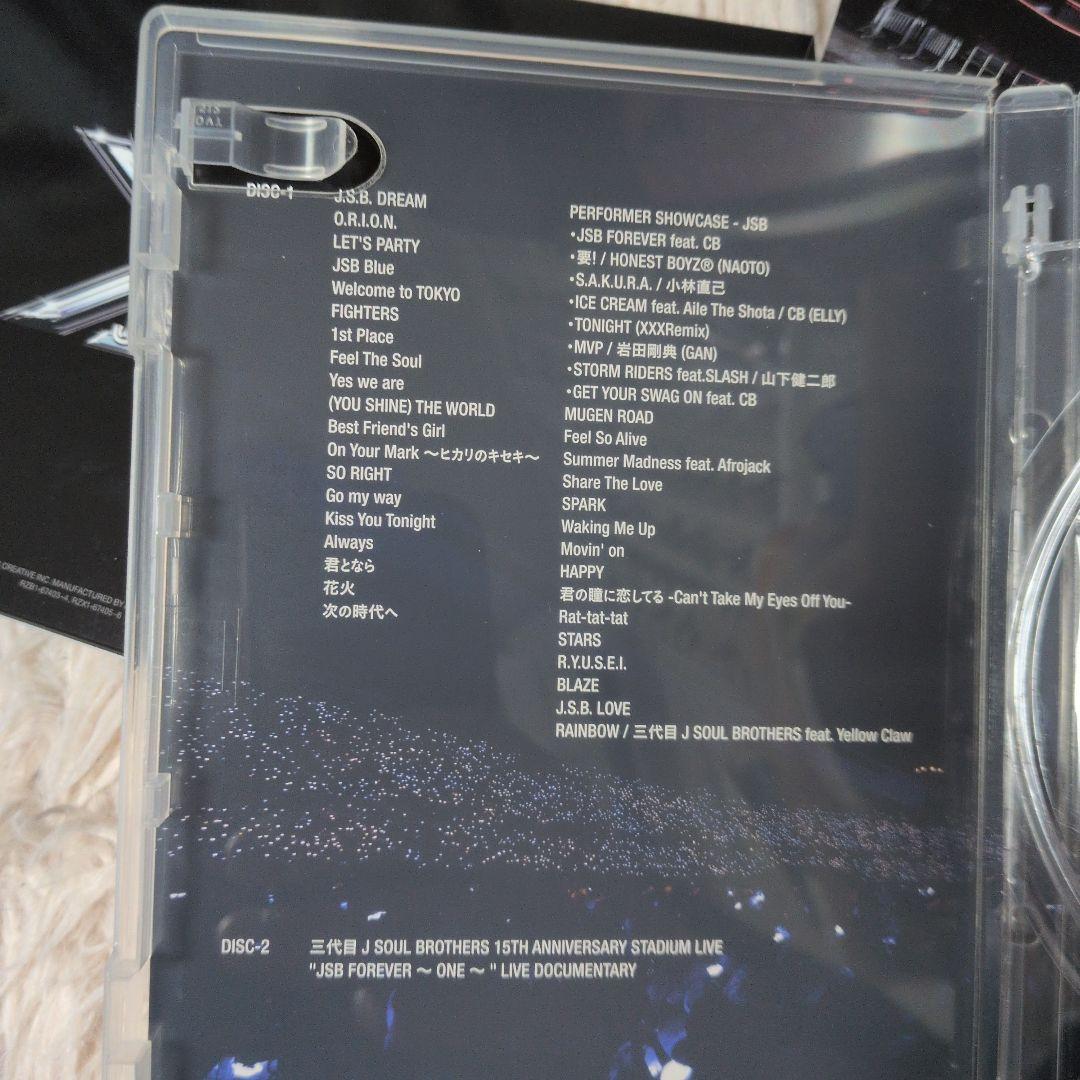三代目 JSB FOREVERONEスタジアム FC限定 DVD