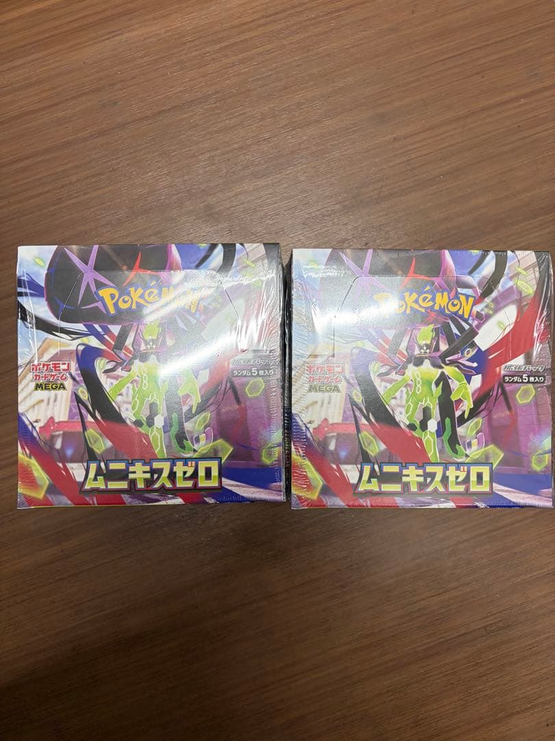 ポケモンカードムニキスゼロ8BOXシュリンク付き
