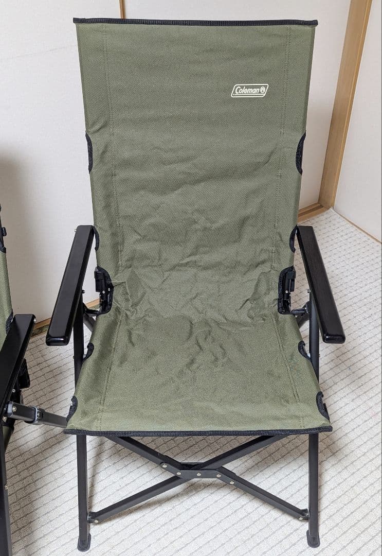 Coleman コールマン レイチェア オリーブ チェア 2脚セット