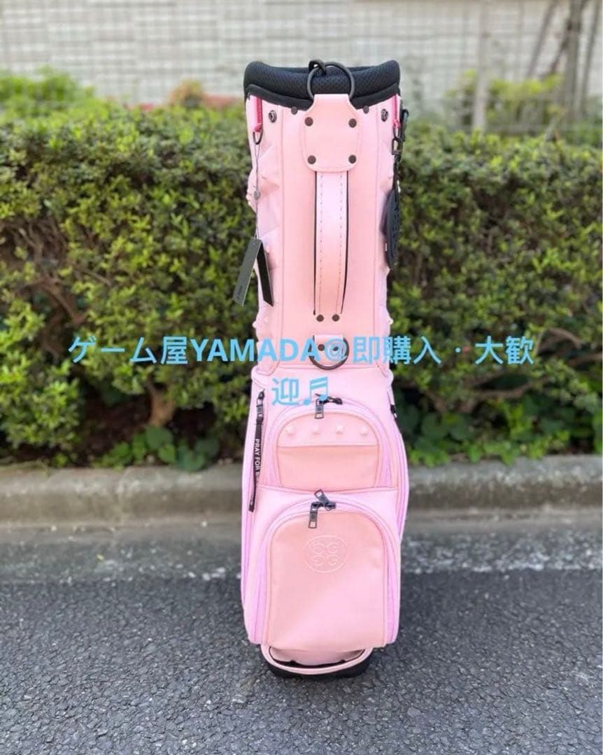 【即発送】 G/FORE ジーフォア ゴルフ キャディバッグ スタンド型 ピンク