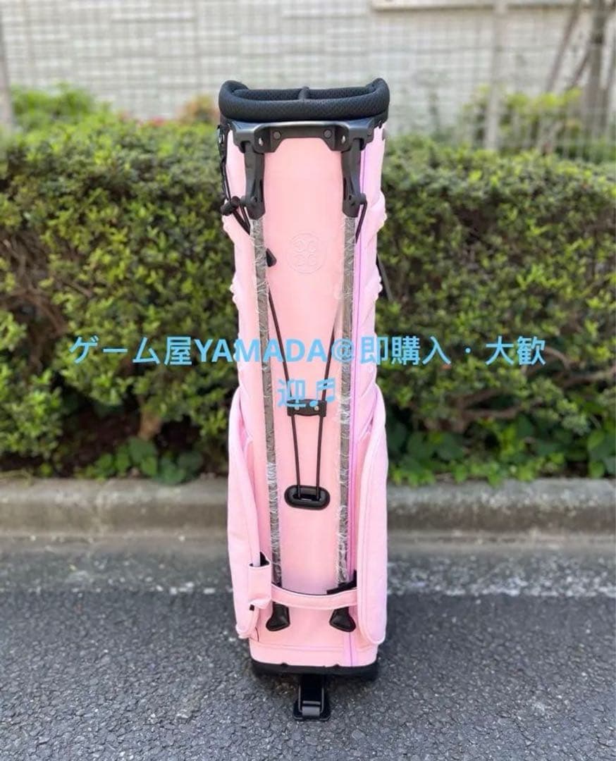 【即発送】 G/FORE ジーフォア ゴルフ キャディバッグ スタンド型 ピンク