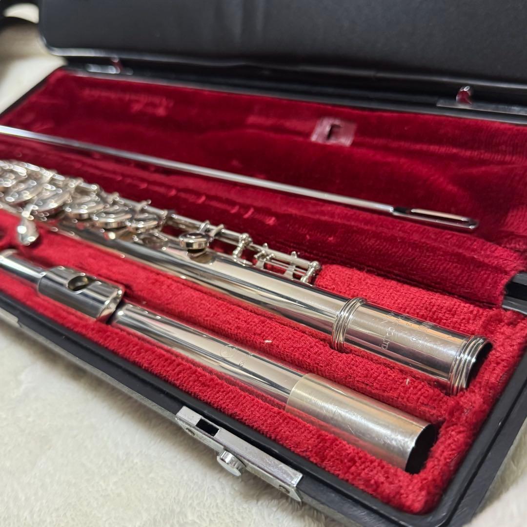 ヤマハフルートYFL311 頭部管銀製 Eメカ付　中古