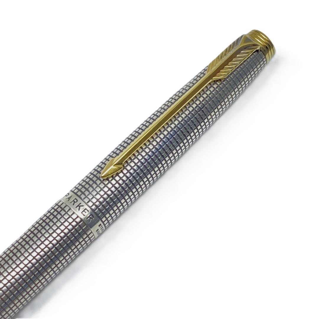 14K パーカー STERLING SILVER 万年筆 USA