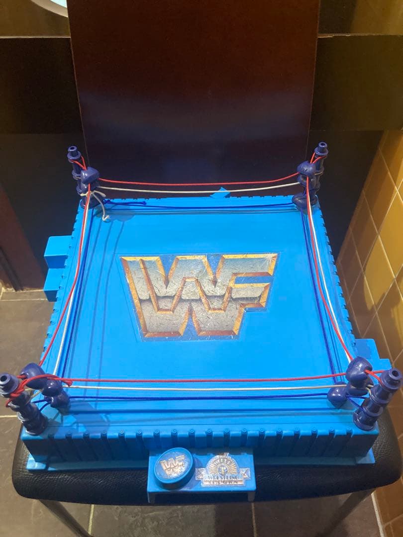 WWF プロレス フィギュア用リング WCW WWE レッスルマニア ハズブロ