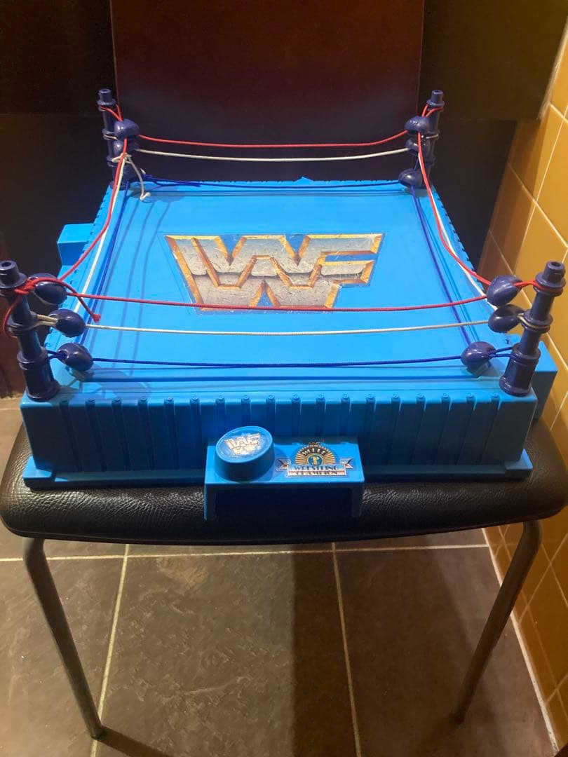 WWF プロレス フィギュア用リング WCW WWE レッスルマニア ハズブロ