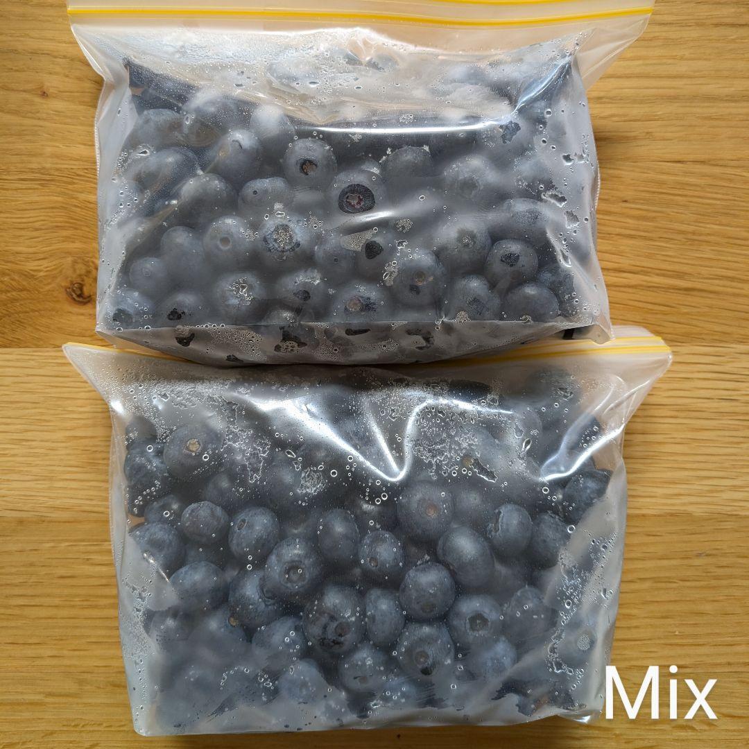 ごはんです　完熟冷凍ブルーベリー【M〜ミックス】3kg