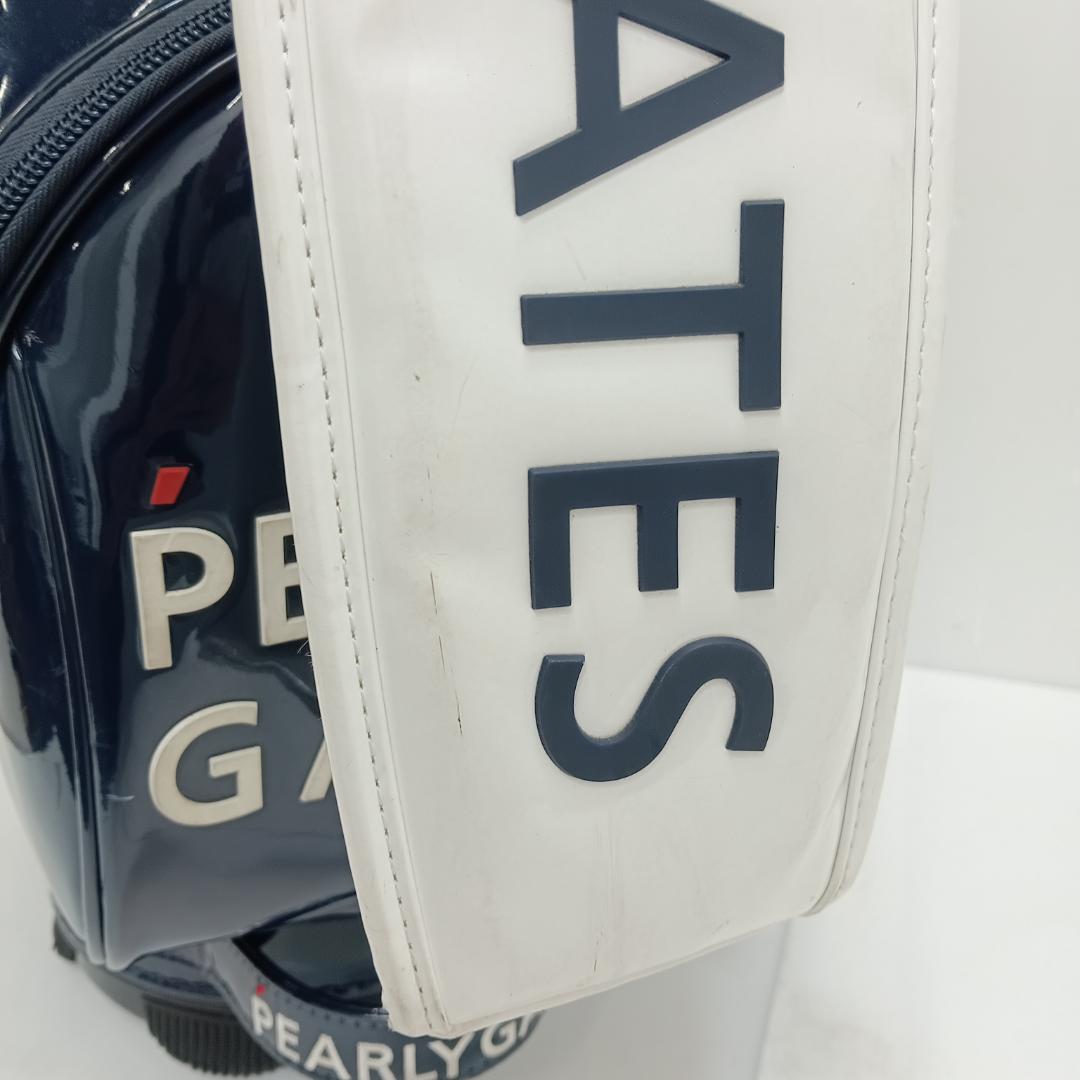8ｍ3333h1z パーリーゲイツ キャディーバック ネイビー golfbag