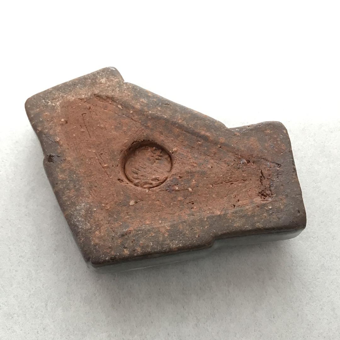 茶道具　萩焼「結文」　香合　田原陶兵衛作　栞　共箱　S79KG