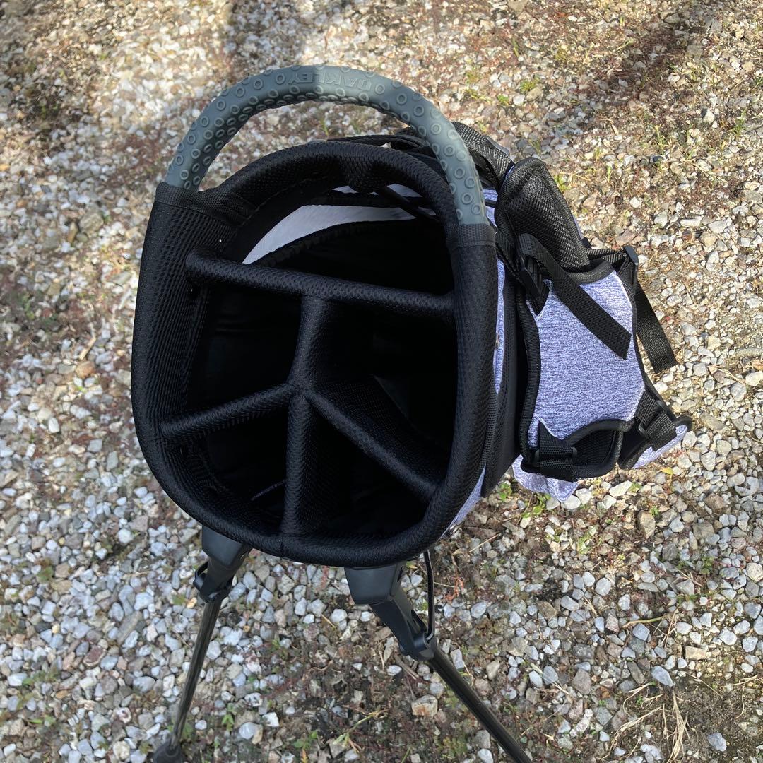 OAKLEY ９インチグレー キャディバッグ