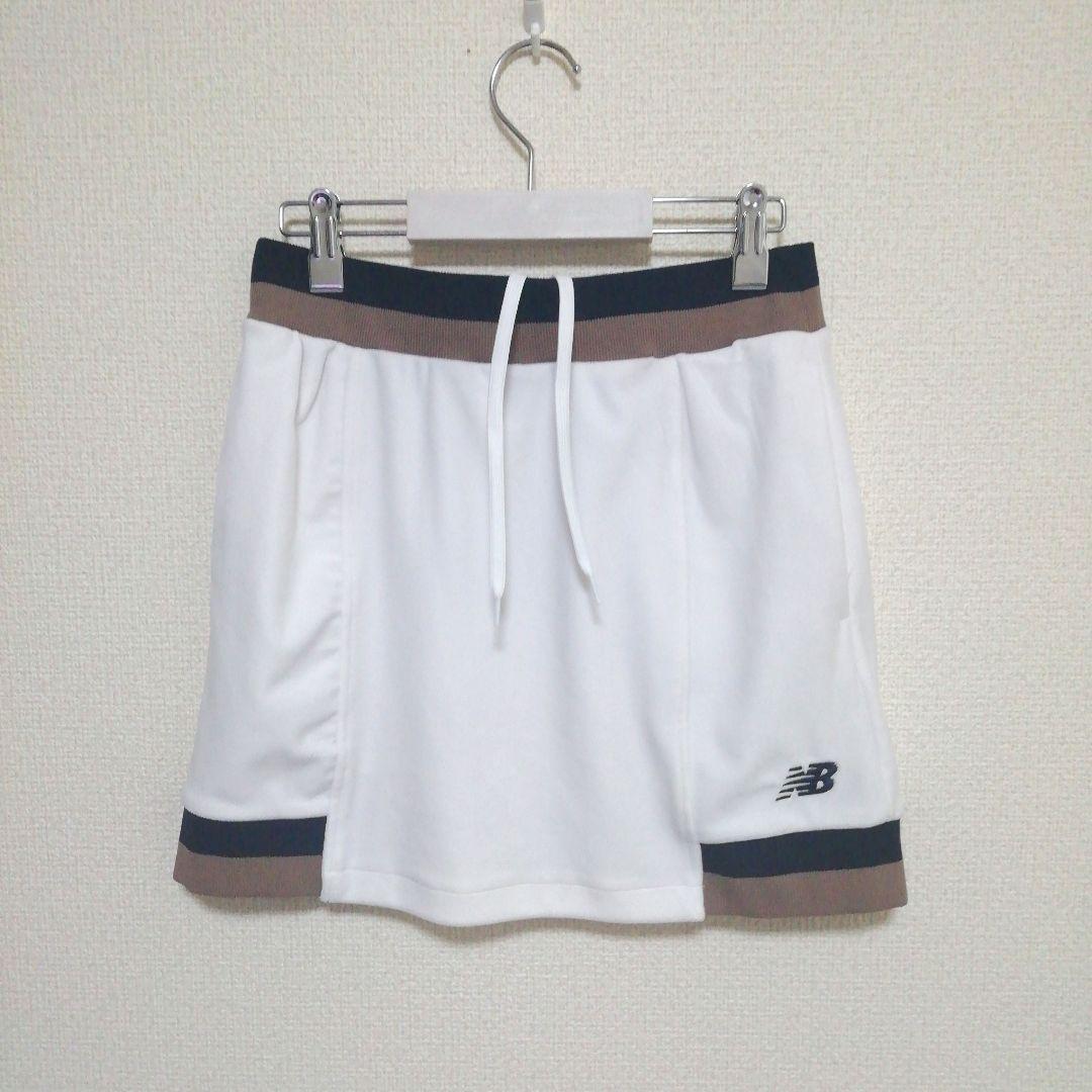 ニューバランス スカート レディース ゴルフウェア 秋冬用 白