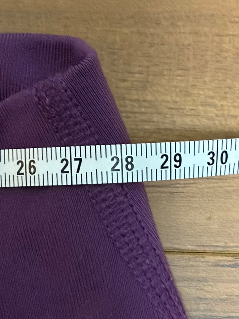 アローヨガ　High-Waist Airlift Dark Plum