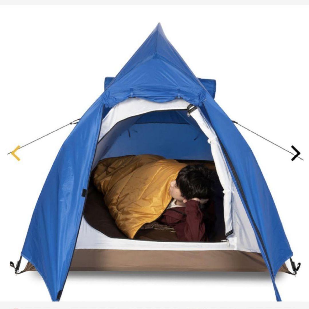 ミシックツーリングテントAG 1人用、DIAGUARD ツーリングテント 黒