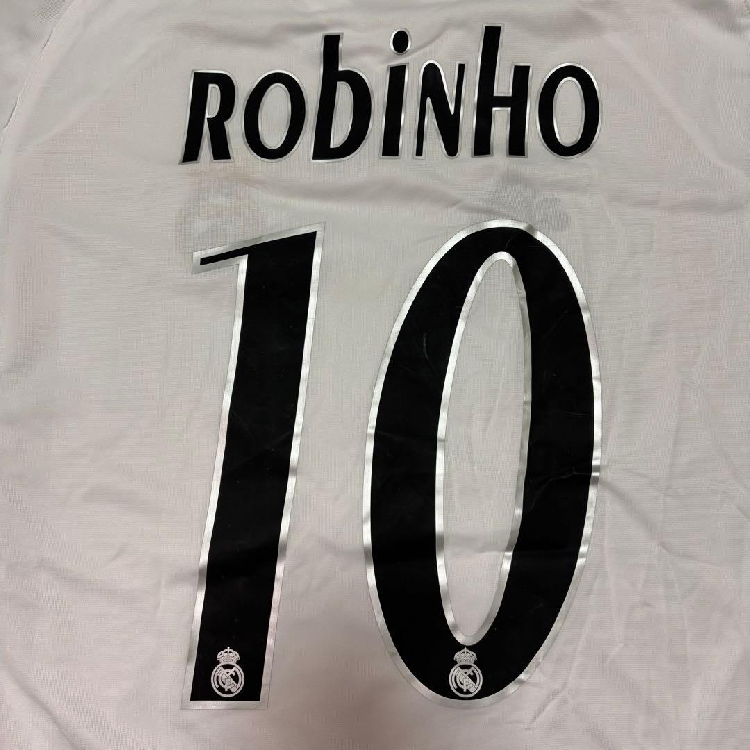 【新品タグ付】レアルマドリード ロビーニョ 05/06 ホームユニ