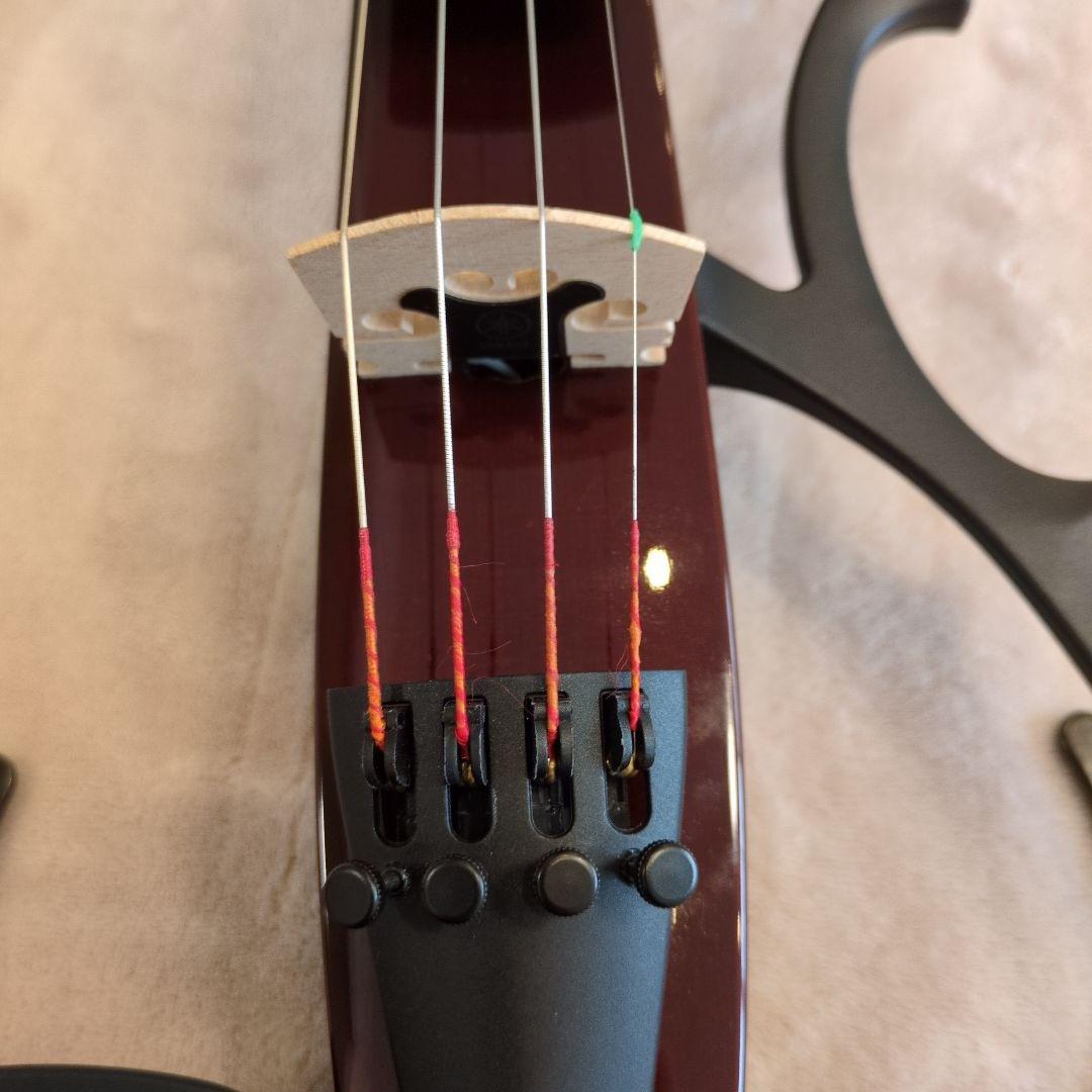 YAMAHA サイレントバイオリン YSV104BR 中古付属品付き