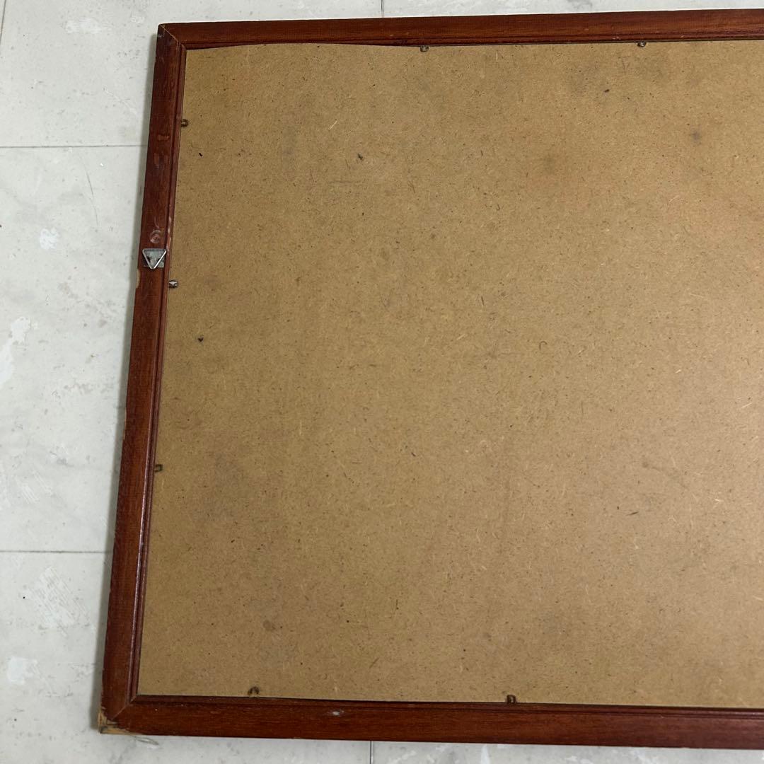 英国製 ビンテージ MERIDES パブミラー 鏡 レトロ　アンティーク