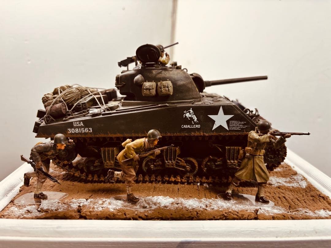 1／35 アメリカ軍M4A3シャーマン戦車