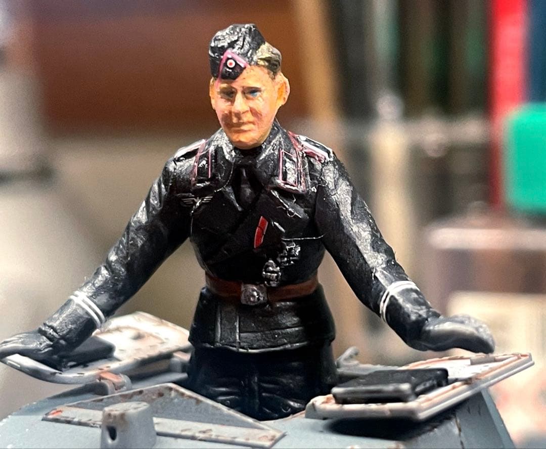 タミヤ1/35ドイツ2号戦車Ａ〜C型組み立て済みモデル