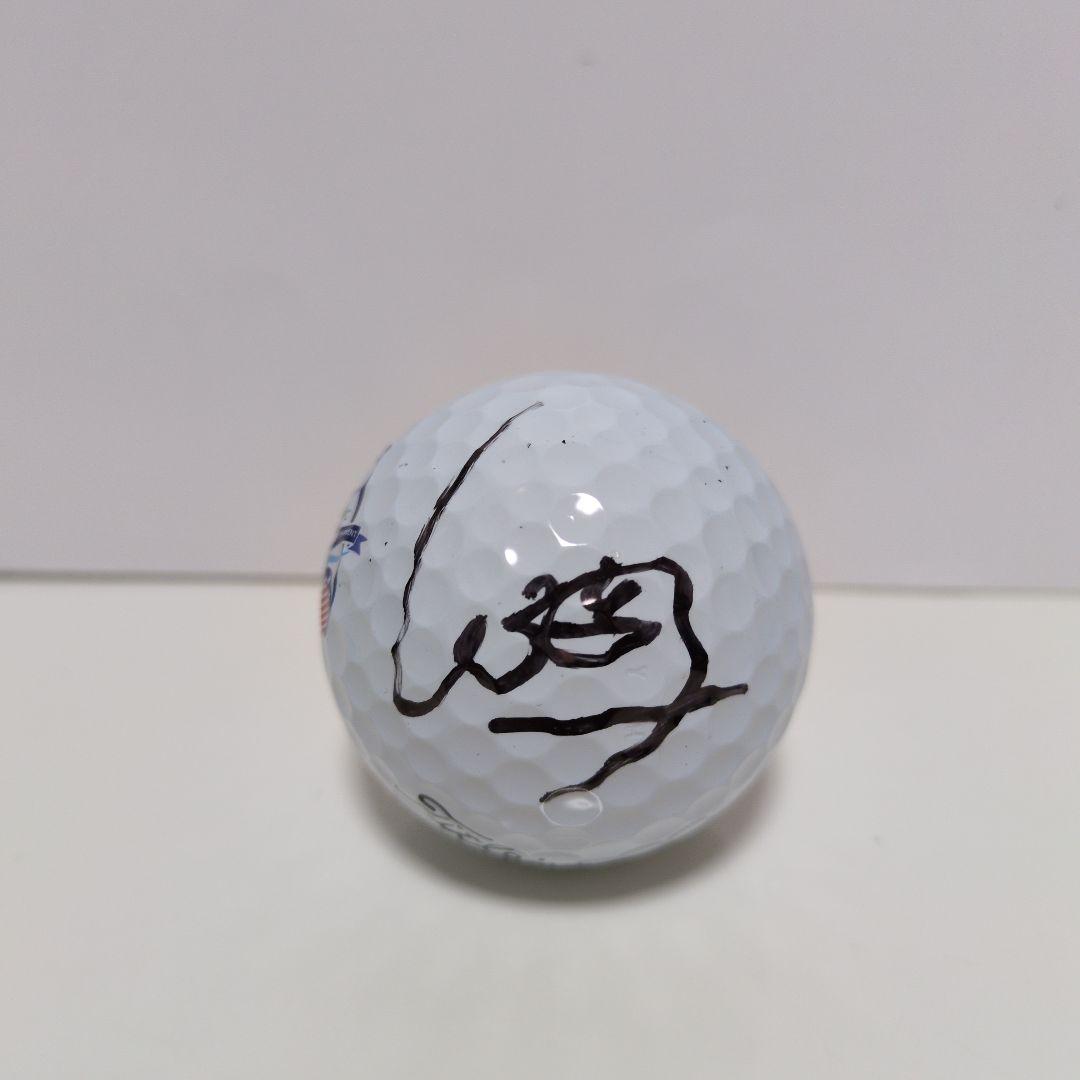 渋野日向子直筆サインゴルフボール【TOTOクラッツクボール】