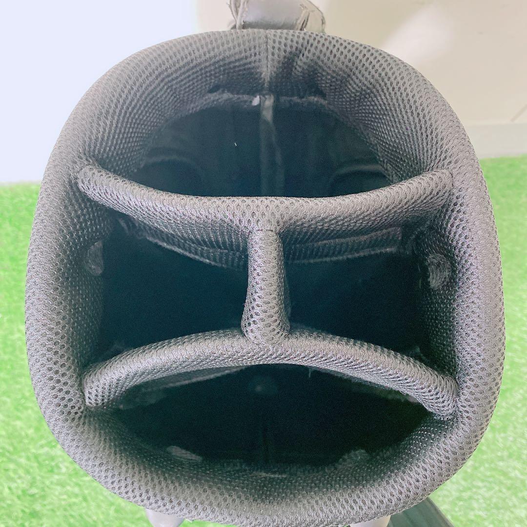 ゴルフ　バッグ　ダンスウィズドラゴン　スカル　スタッズ　9型　N1068