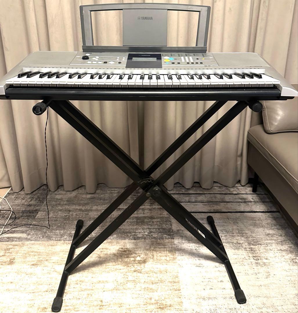 Yamaha PSR-E323 電子キーボード スタンド付き