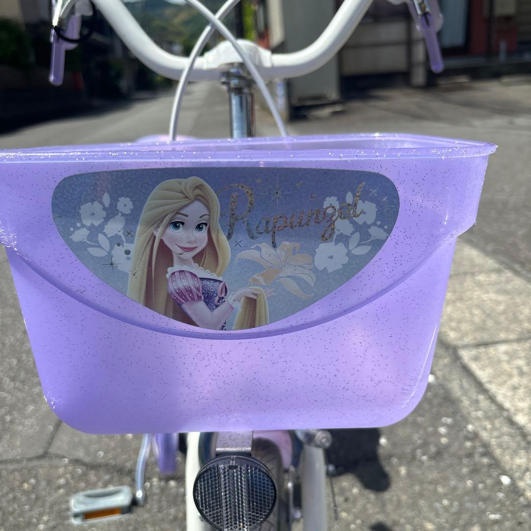 18インチ　ラプンツェル　自転車
